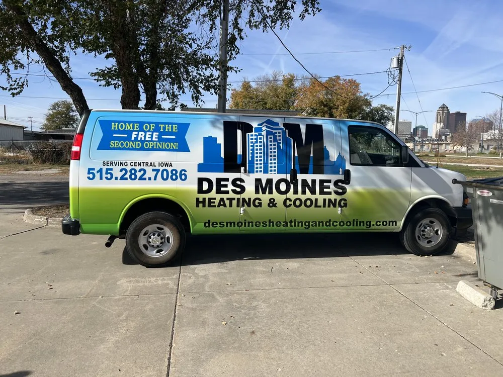 Slide of Des Moines Heating & Cooling