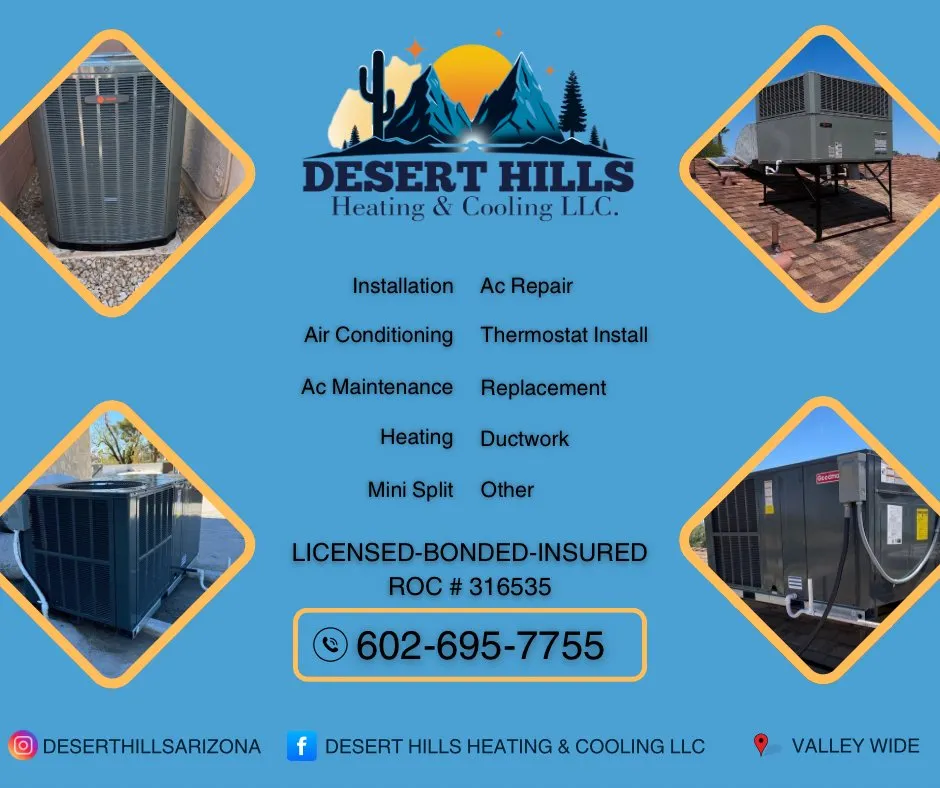 Slide of Desert Hills Heating & Cooling