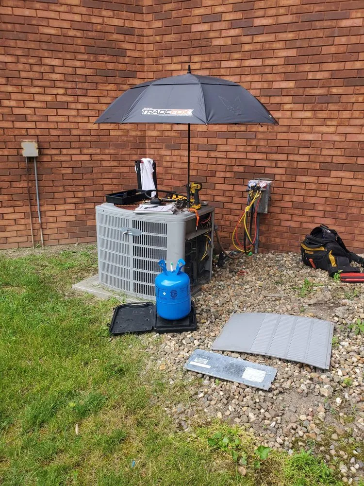 Slide of Desired Comfort Heating and Air