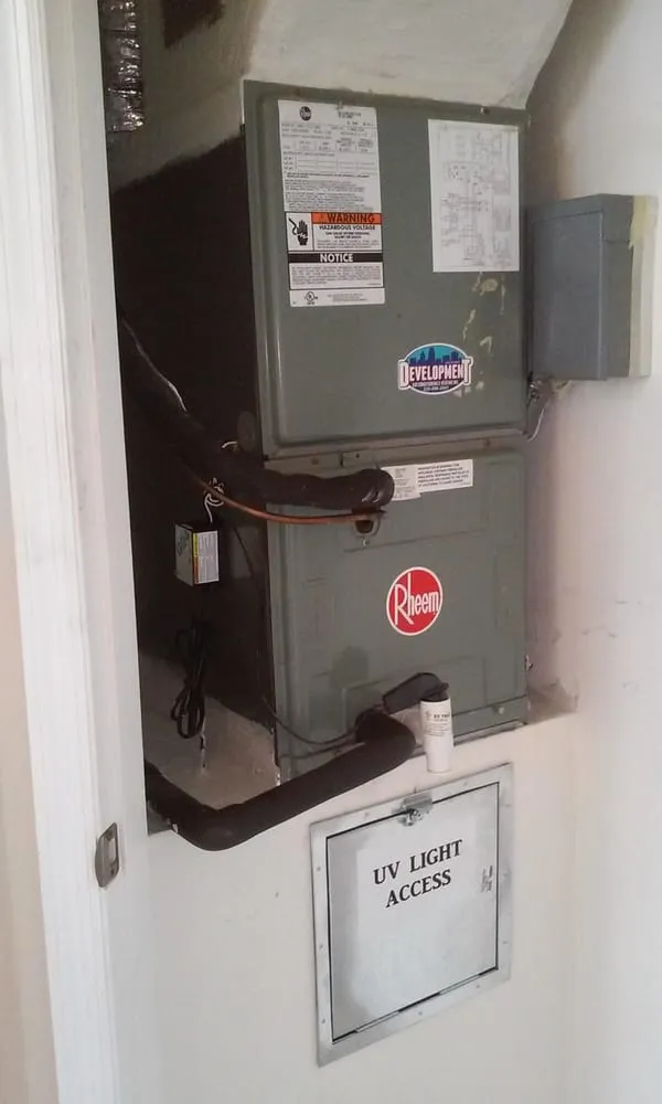 Slide of Development Air Conditioning and Heating