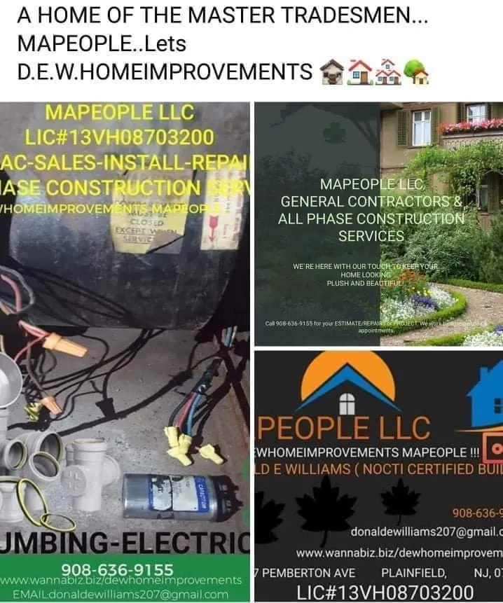 Slide of DEW HomeImprovements