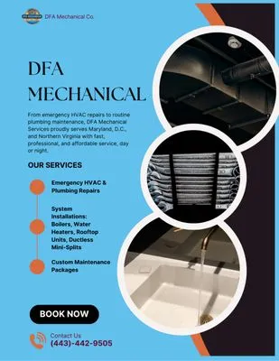 DFA Mechanical Services Logo