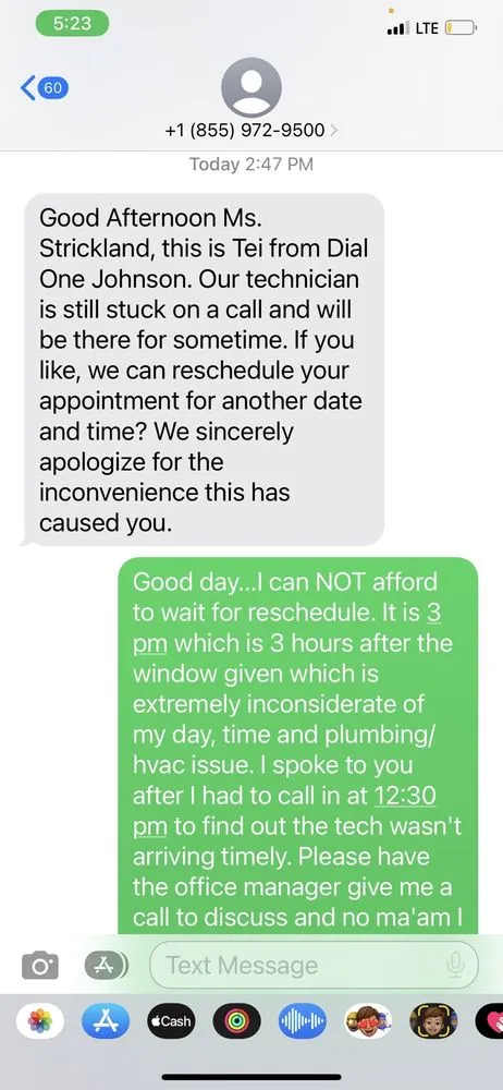 Slide of Dial One Johnson