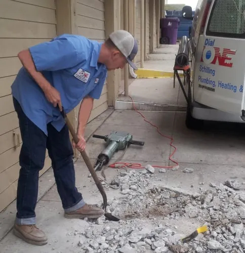 Slide of Dial ONE Schilling Plumbing Heating & Air Conditioning