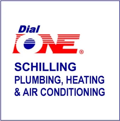 Dial ONE Schilling Plumbing Heating & Air Conditioning Logo