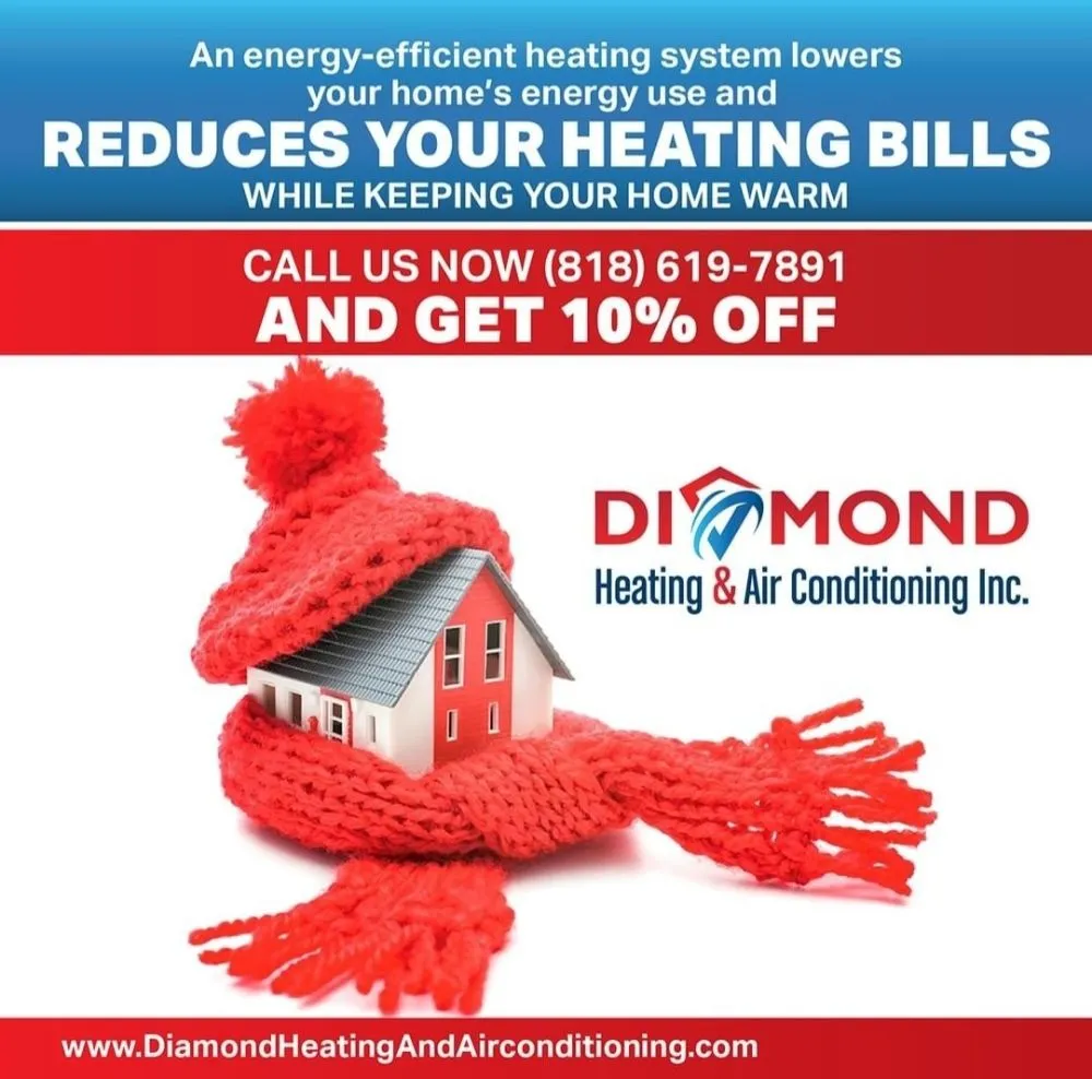 Slide of Diamond Heating & Air Conditioning