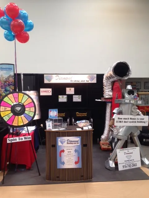 Slide of Diamond Heating and Air