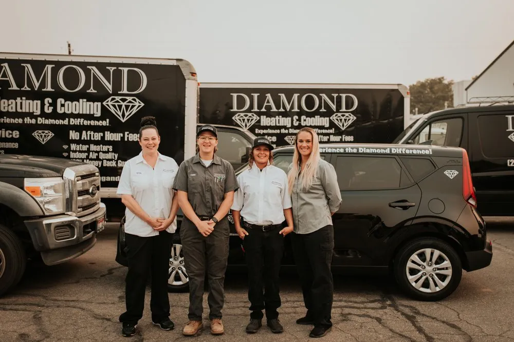 Slide of Diamond Heating And Cooling