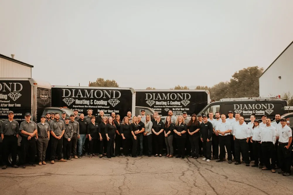 Slide of Diamond Heating And Cooling