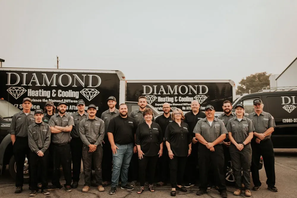 Slide of Diamond Heating And Cooling