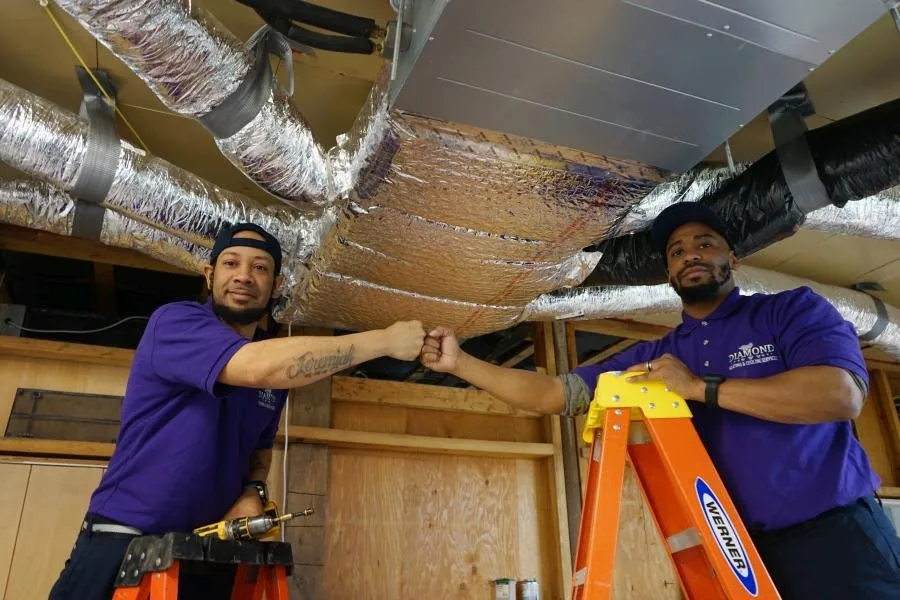 Reliable AC installation experts serving Winston-Salem, NC - Diamond Heating and Cooling Services