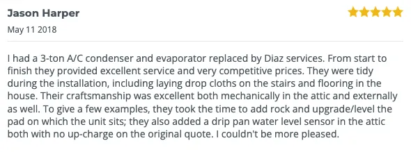 Slide of Diaz Services Air Conditioning & Heating