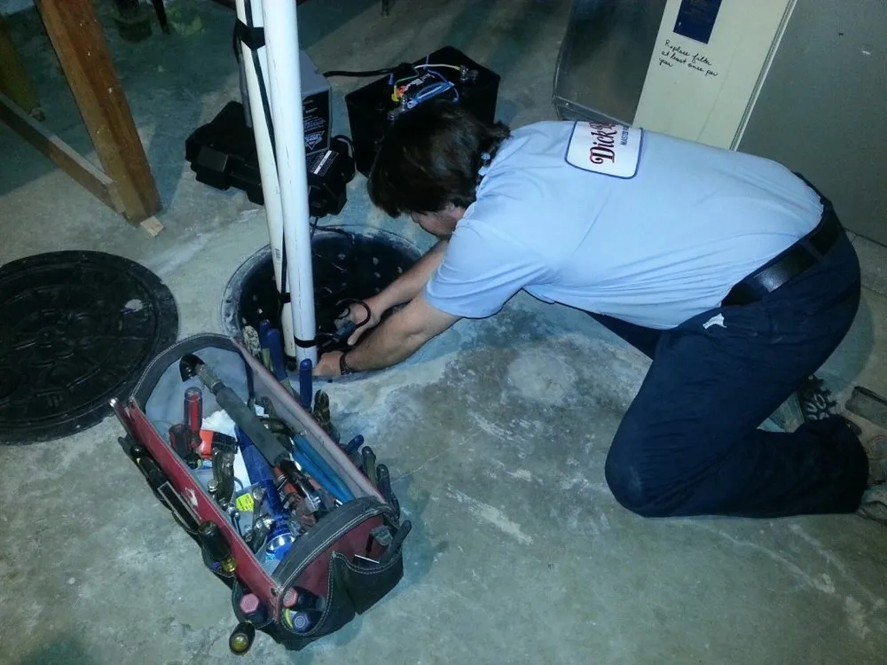 Slide of Dick Ray Master Plumber Heating and Cooling