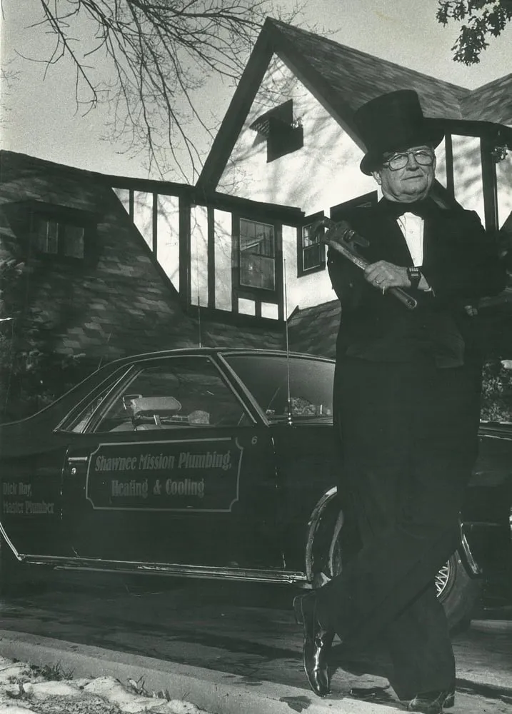 Slide of Dick Ray Master Plumber Heating and Cooling