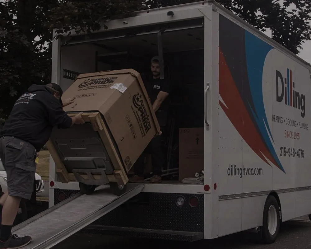 Slide of Dilling Heating & Cooling