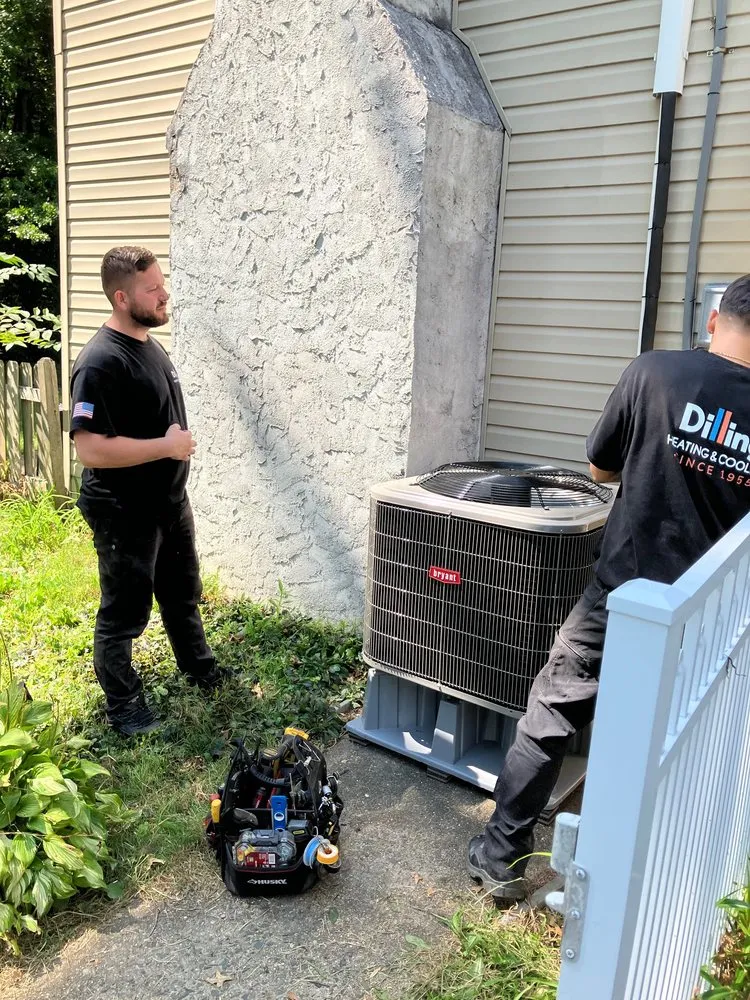 Slide of Dilling Heating & Cooling