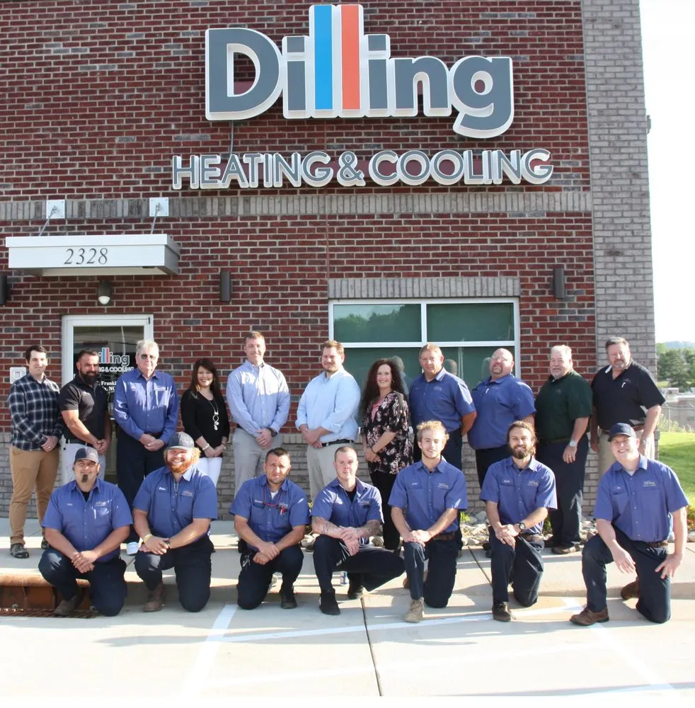 Slide of Dilling Heating & Cooling