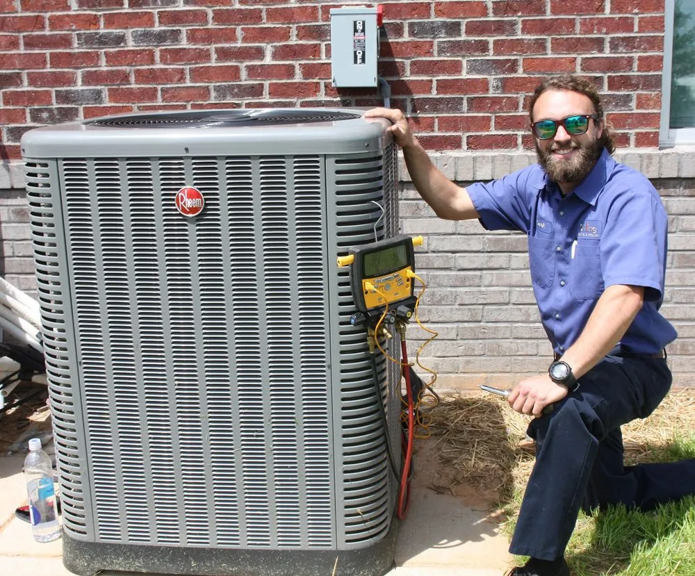 Slide of Dilling Heating & Cooling