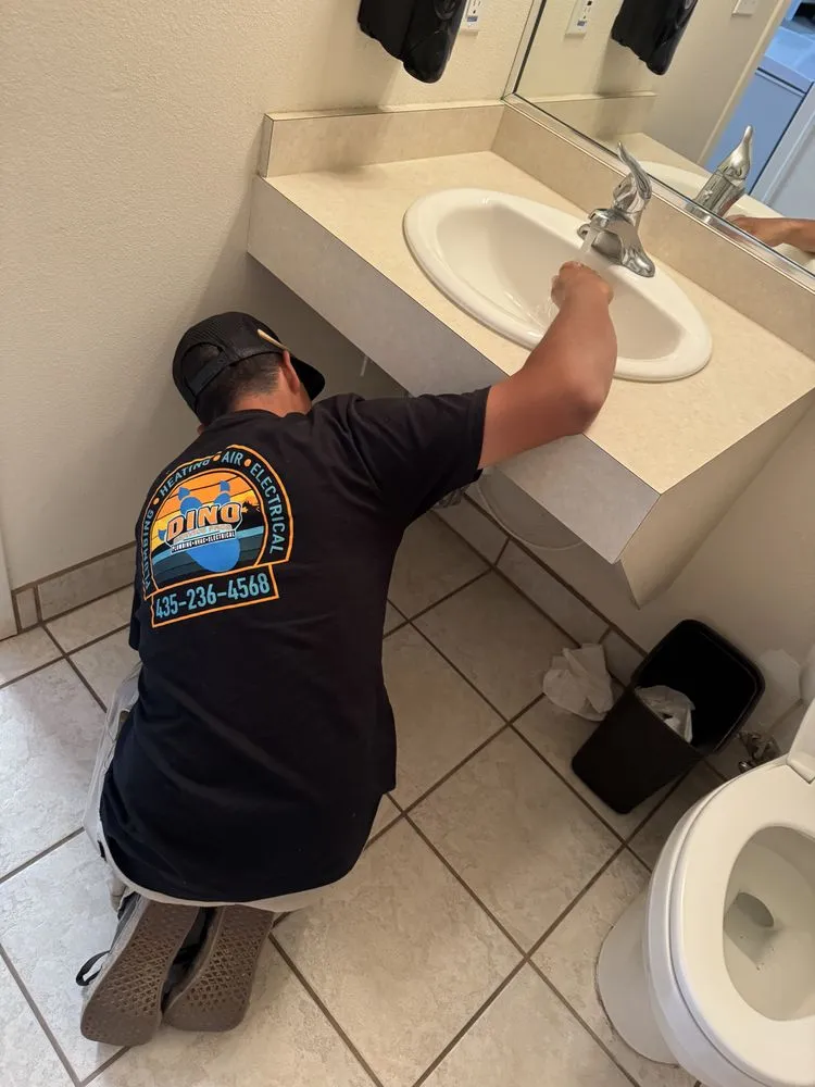 Professional AC installation for homes in St. George, UT by Dino Plumbing & Service Pros