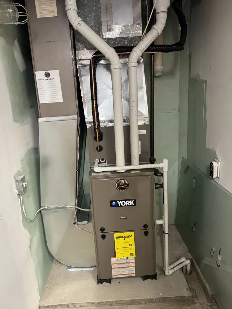 Slide of Direct Heating and Air