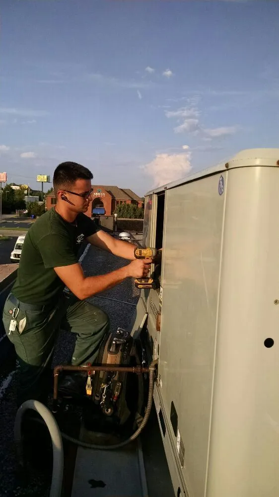 Slide of Direct Heating and Air