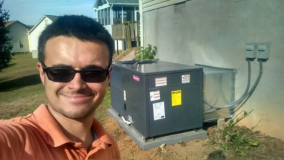 Slide of Direct Heating and Air