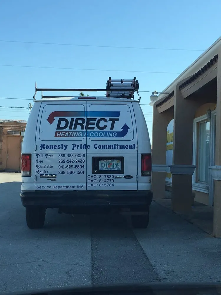 Slide of Direct Heating and Cooling