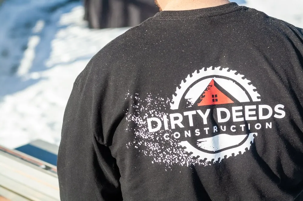 Slide of Dirty Deeds Construction