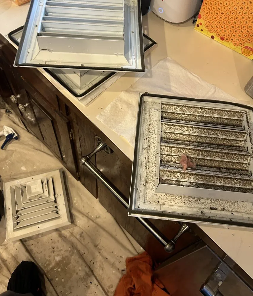 Slide of Dirty Ducts The Ductwork Experts