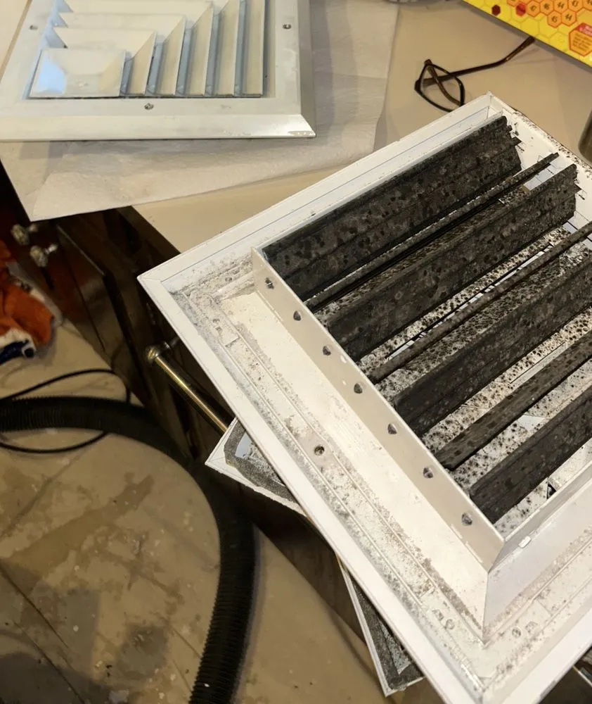 Slide of Dirty Ducts The Ductwork Experts