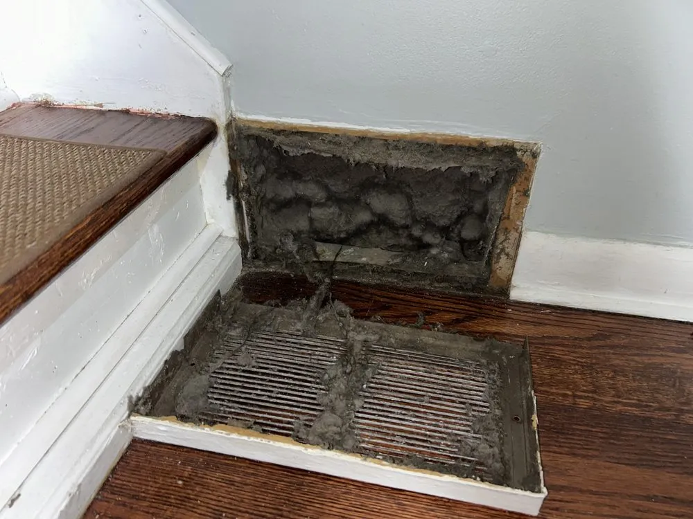 Slide of Dirty Ducts The Ductwork Experts