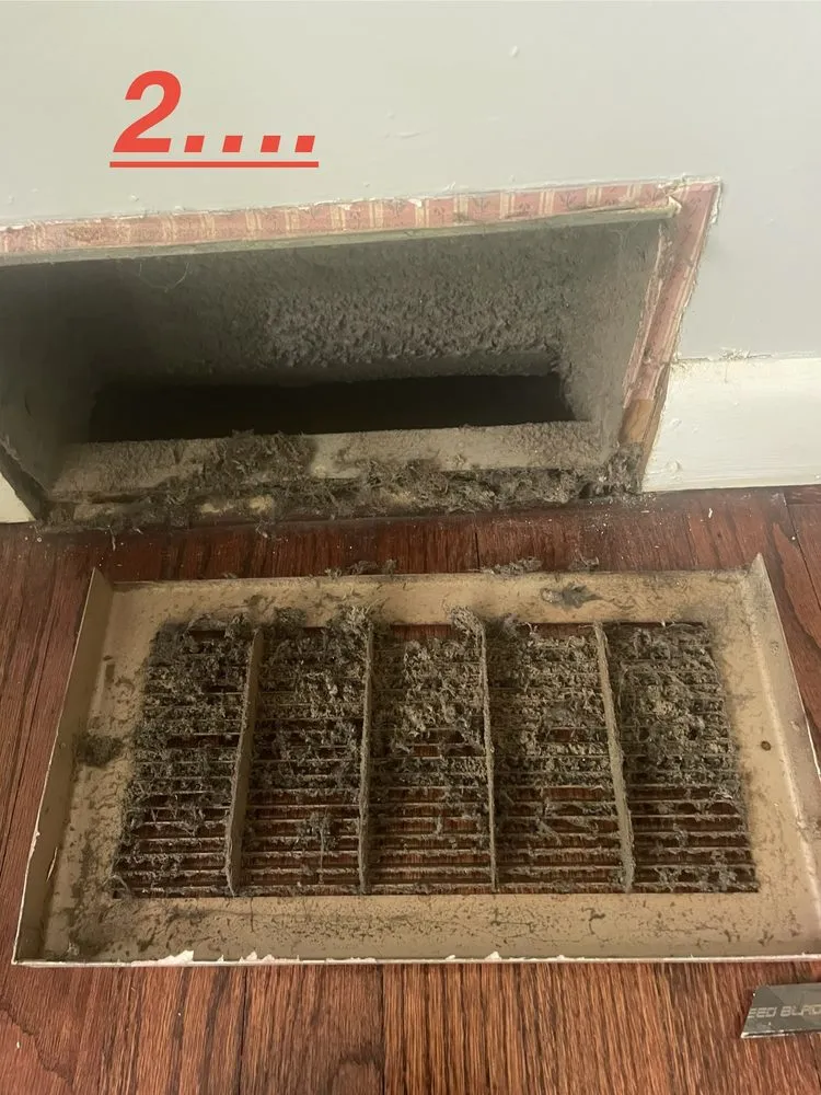 Slide of Dirty Ducts The Ductwork Experts