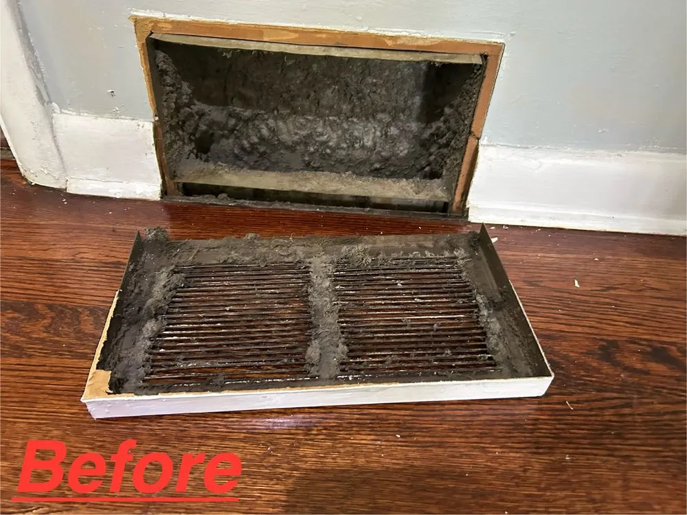 Slide of Dirty Ducts The Ductwork Experts