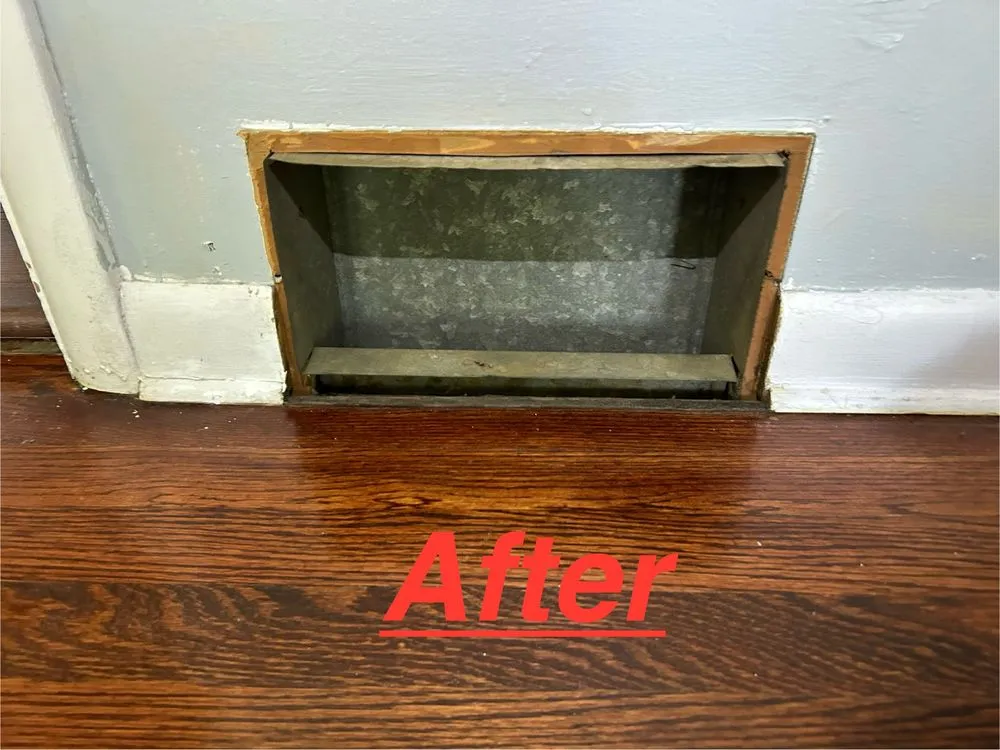 Slide of Dirty Ducts The Ductwork Experts