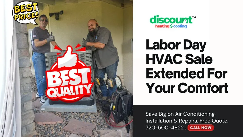 Slide of Discount Heating & Cooling