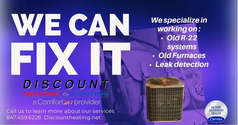 Slide of Discount Heating & Cooling