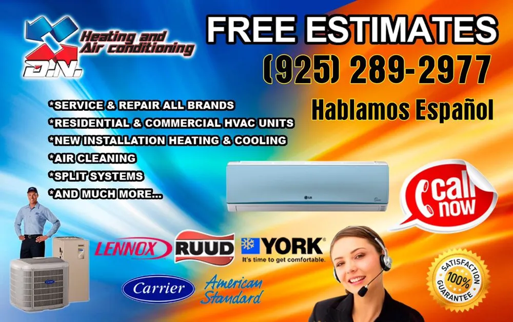 Slide of D.N. Heating and Air Conditioning