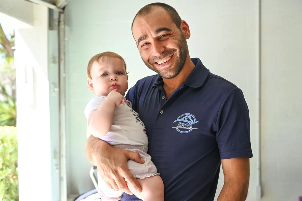 Slide of DNA Air Duct Cleaning