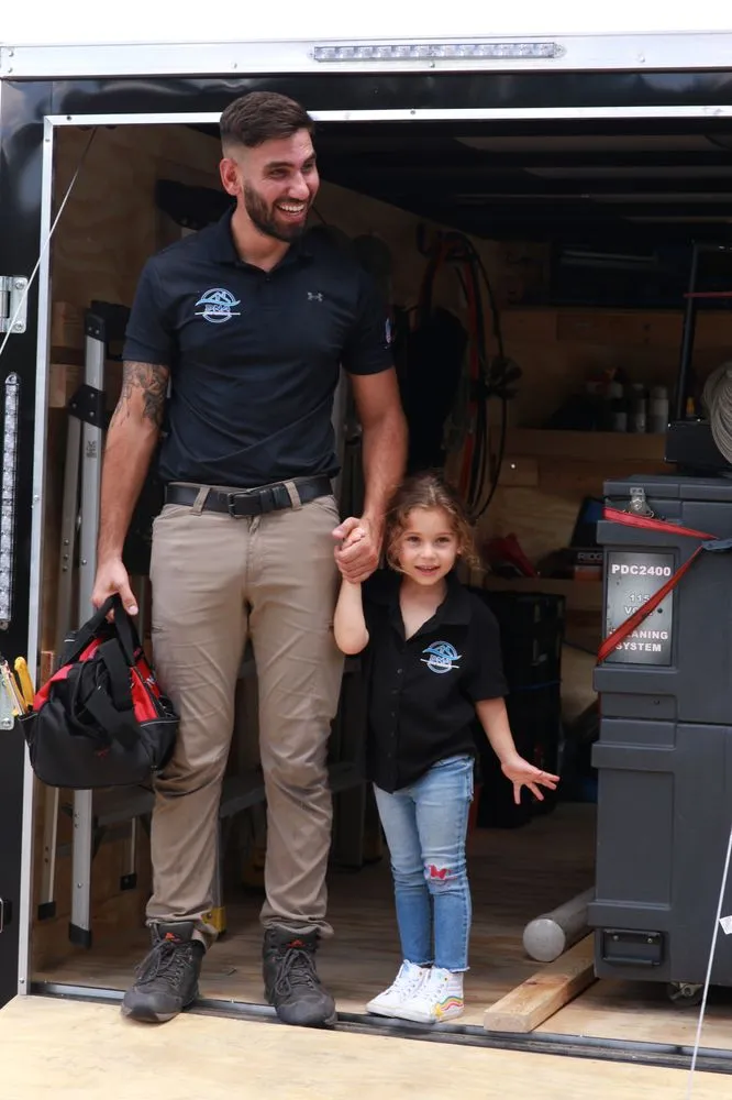 Slide of DNA Air Duct Cleaning