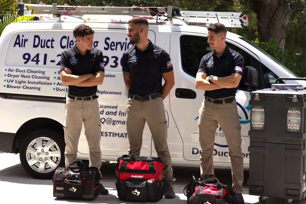 Slide of DNA Air Duct Cleaning