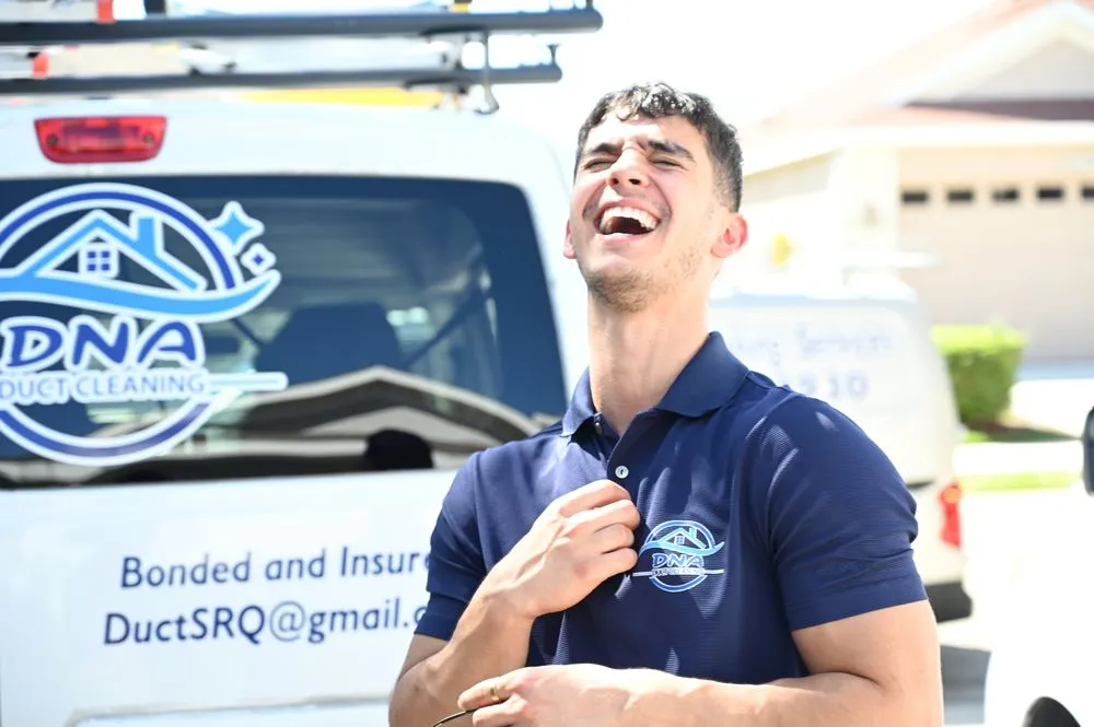 Slide of DNA Air Duct Cleaning