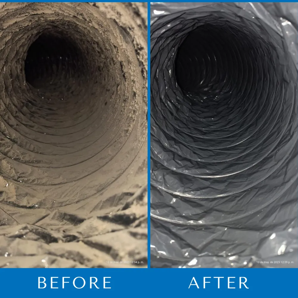 Slide of DNA Air Duct Cleaning