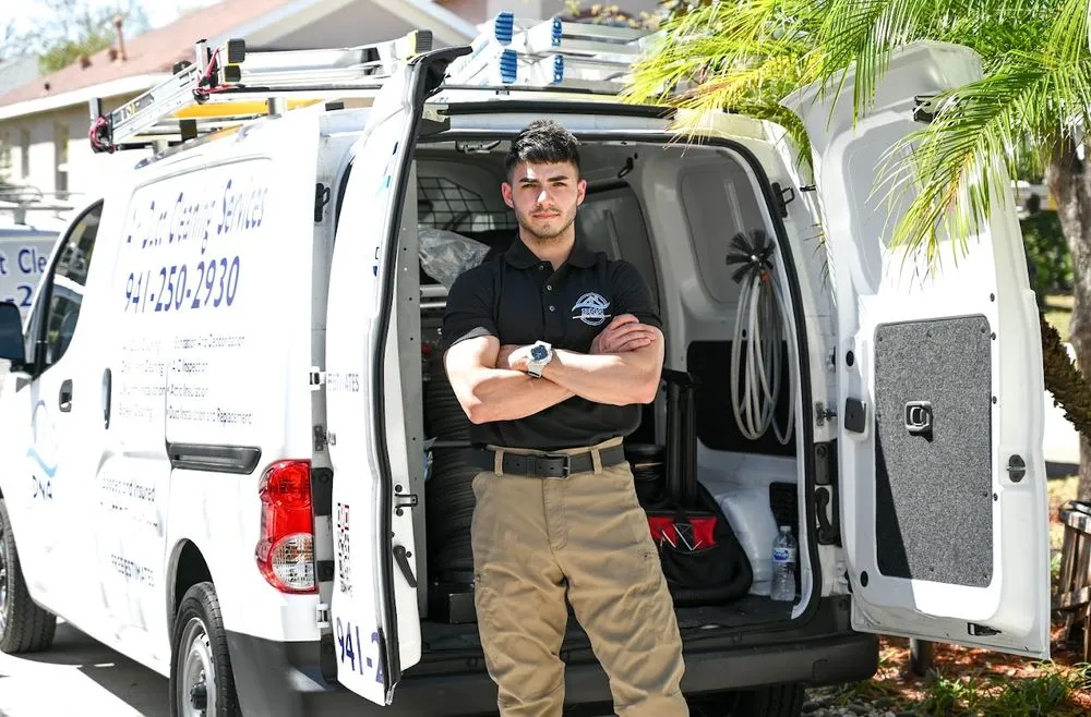 Slide of DNA Air Duct Cleaning