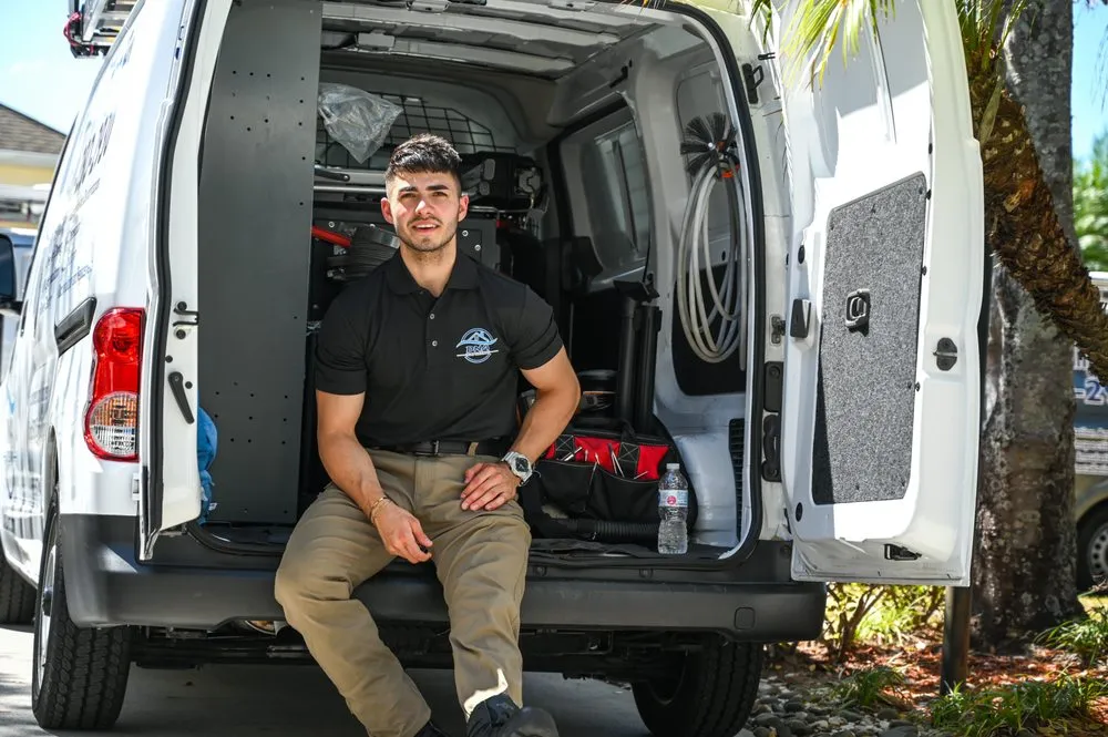 Slide of DNA Air Duct Cleaning