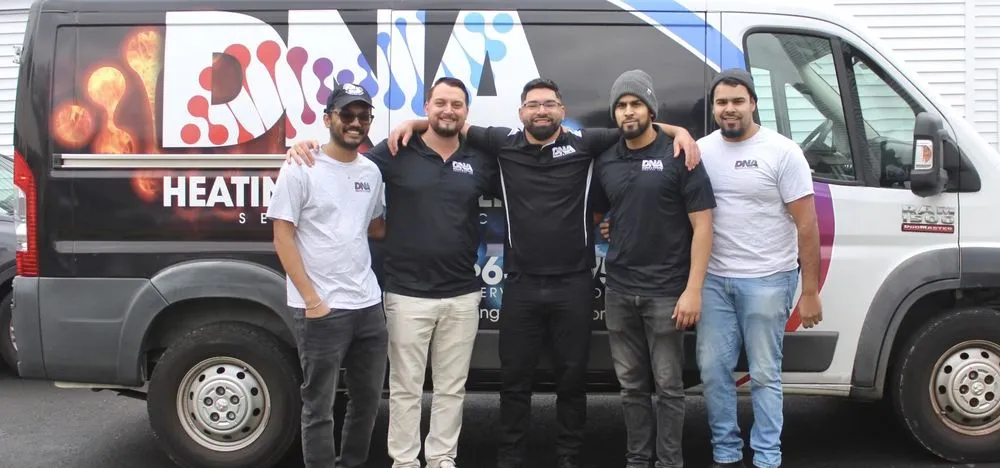 Slide of DNA Heating & Cooling Services