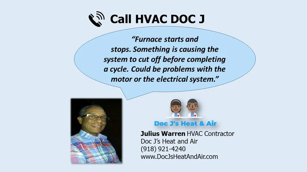 Slide of Doc J's Heat and Air