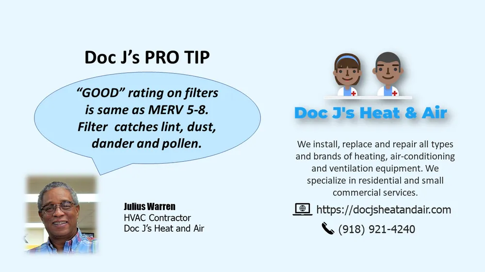 Slide of Doc J's Heat and Air