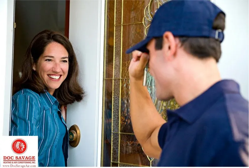 Slide of Doc Savage Heating and Air Conditioning