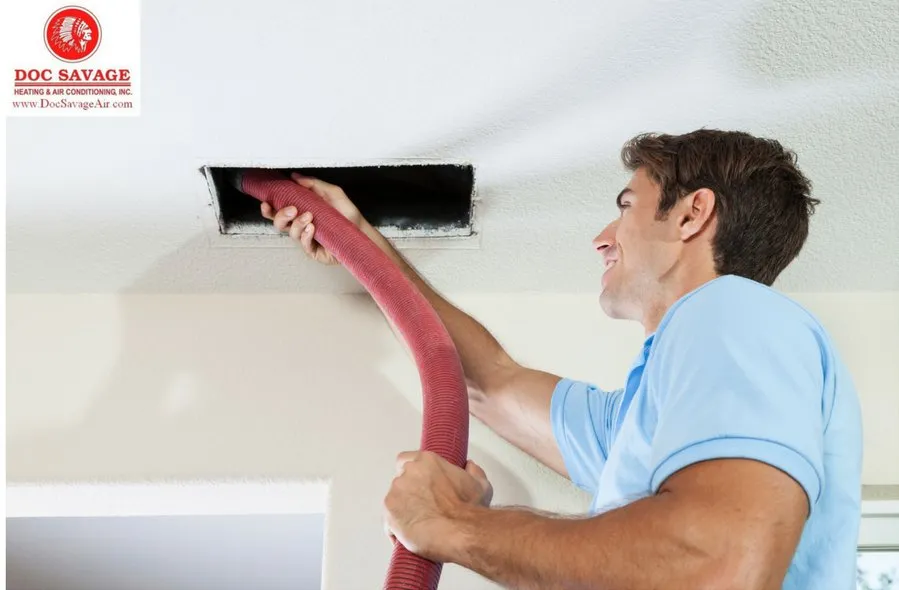 Slide of Doc Savage Heating and Air Conditioning