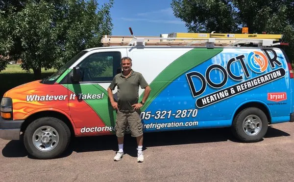 Doctor Heating & Refrigeration Logo
